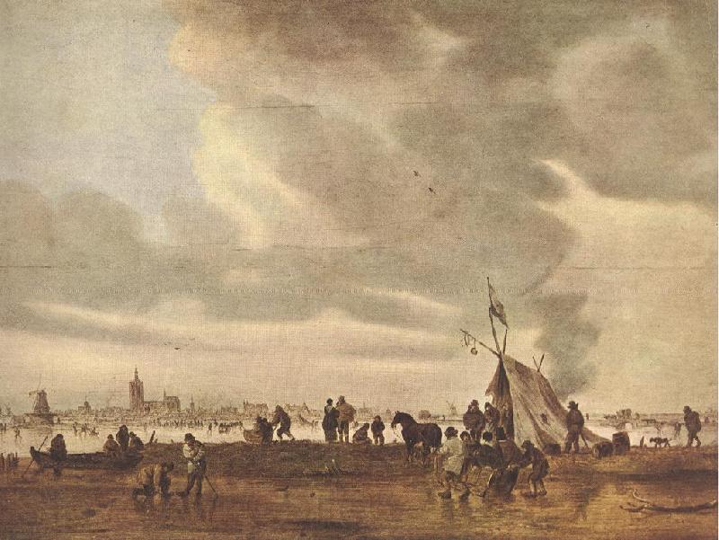 GOYEN, Jan van View of The Hague in Winter dg